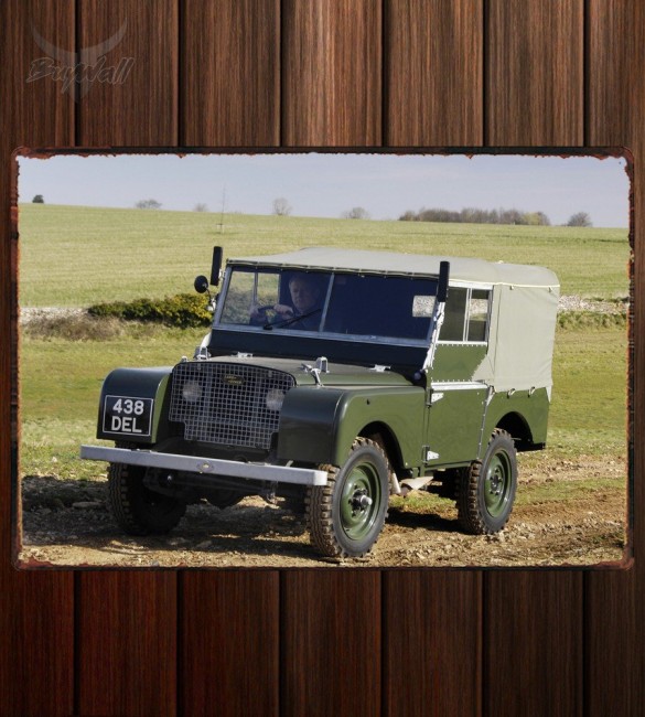 Металлическая табличка Land Rover Series I 80 Soft Top 366 Металлическая табличка Land Rover Series I 80 Soft Top 366